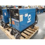 MILLER DIALARC HF CC-AC/DC ARC WELDER ON CART