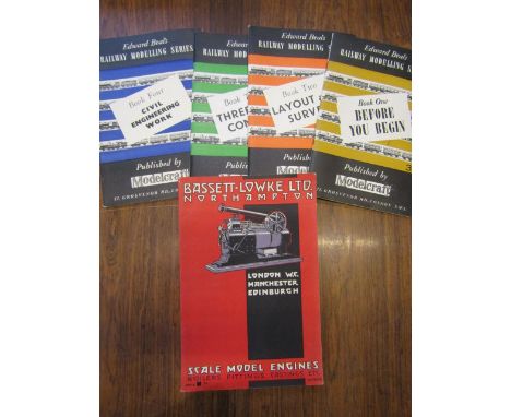4 Model trains/engines booklets