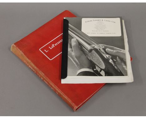 A L Le Personne & Co London Gun catalogue, includes shotguns rifles, pistols ammunition, etc, and another.