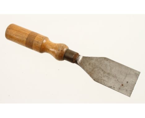 A little used 2" sash pocket chisel by MARPLES with ash handle G++