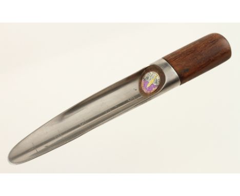 An unusual gardeners bulb planting trowel by SPEAR & JACKSON graduated in inches for depth of planting, with orig decal F