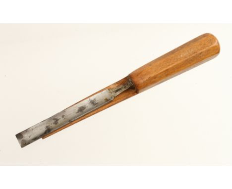 A 1/2" sash scribing gouge by ADDIS G