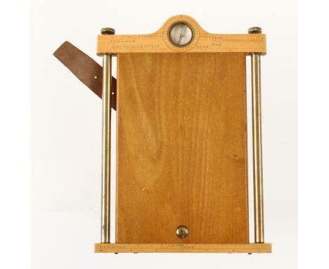 Cap't Verner's Cavalry Officers sketching board by ELLIOTT Bros London No 308 with compass and inclinometer (Jay Gaynor colle