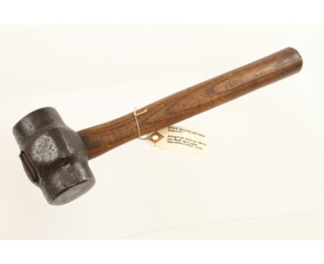 A farriers 3 1/4 lbs cat's head hammer G+