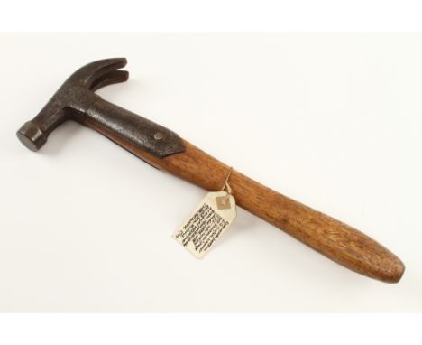 A heavy duty Scottish strapped hammer G