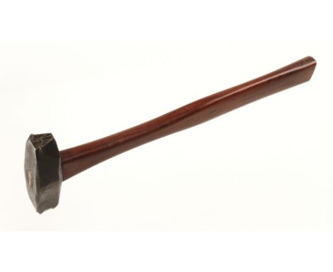 An early double end timber marking hammer with Bob Funnell replaced figured rosewood handle F