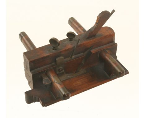 An unusual sash fillister by FAIRCLOUGH Liverpool with two depth stops, lacks one nicker wedge G+