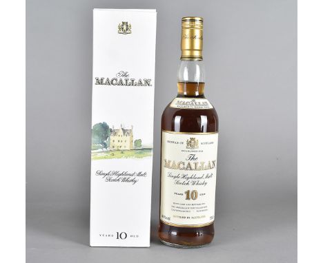 The Macallan, 10 year old single Scotch Whisky, 75cm 40%, with box