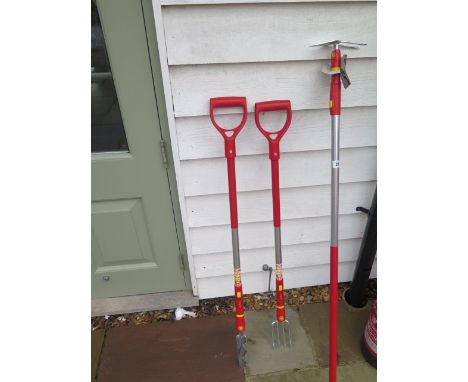 Three new Wolf garden tools RRP £60 
