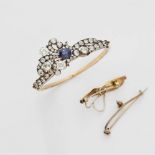 Belle Époque - Wandelschmuck mit Saphir