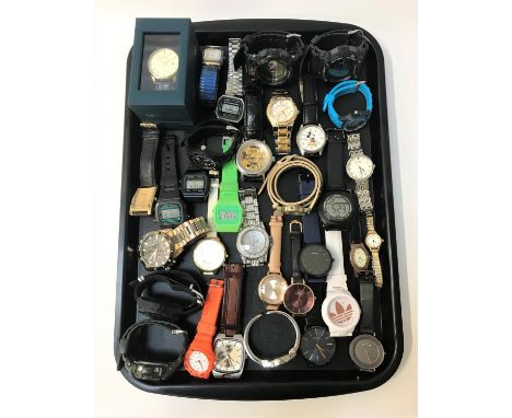 SELECTION OF LADIES AND GENTLEMEN'S WRISTWATCHESincluding Sekonda (one new and boxed), Casio, G-Shock, Stuhrling, Guess, Rota