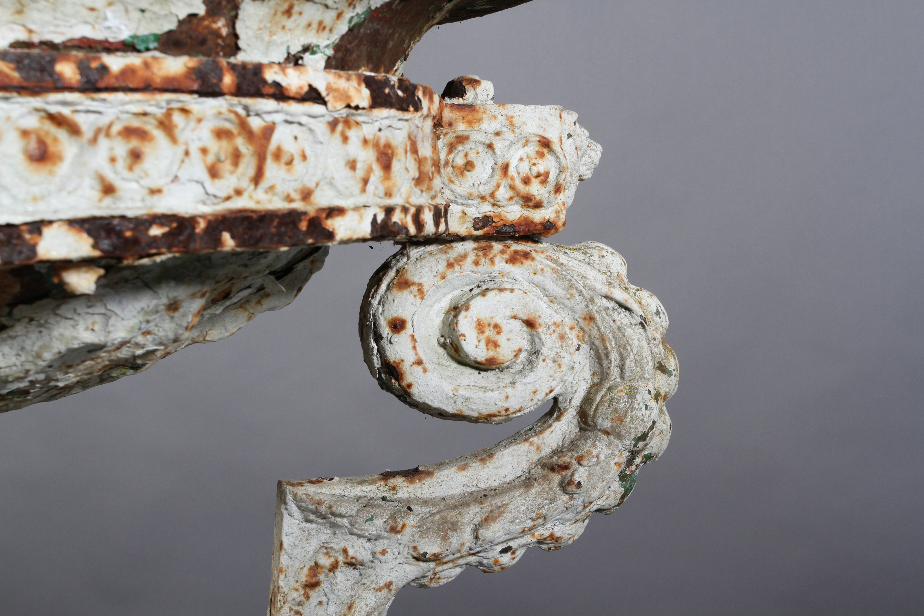 A LARGE VICTORIAN CAST IRON BRAZIER, the removable circular shallow ...