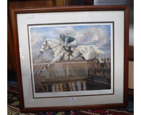 'DESERT ORCHID, Over the Water', a signed print by Amanda Gooseman