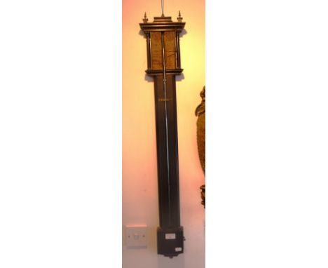 A GEORGE III STICK-BAROMETER 38" high 