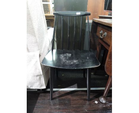 A vintage spindle back kitchen of Danish design