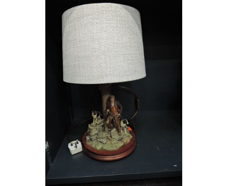 A Border Fine Arts table lamp, A Moment To Reflect B0516CONDITION REPORTNo Visible Faults or Repair