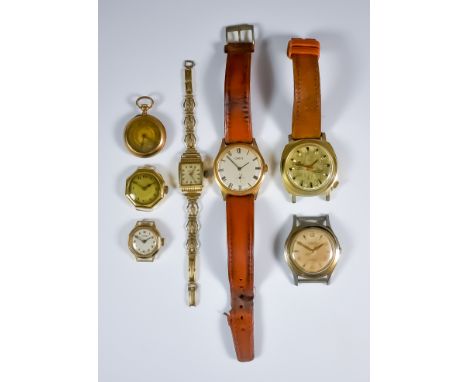 A Mixed Lot of Mechanical Wristwatches, Various, comprising - three gentleman's manual winding, by Liban, Roma and Oris, and 