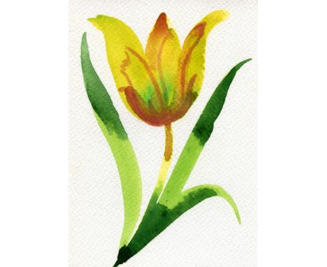 
	
		Annabel Fairfax
		Yellow Tulip, 2023
		Watercolour on paper
		Signed on Verso
		10 x 15cm (3¾ x 5¾ in.)
		About
		Annabe