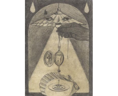 
	
		Ella Garvey
		Hold Me Fast and Fear Me Not, 2023
		Graphite and Watercolour on paper
		Signed on Verso
		10 x 15cm (3¾ x