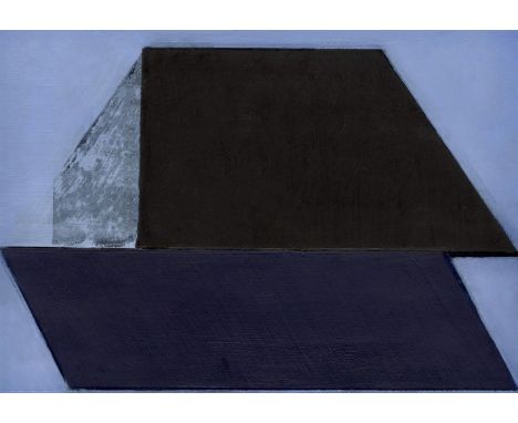 
	
		Sinéad Rice
		Geometric Study In Black + Blue II (2), 2023
		Oil on paper
		Signed on Verso
		10 x 15cm (3¾ x 5¾ in.)
		