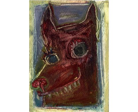 
	
		Crimson Boner
		Gogga (Handsome Devil), 2023
		Oil paint on paper
		Signed on Verso
		10 x 15cm (3¾ x 5¾ in.)
		About
		