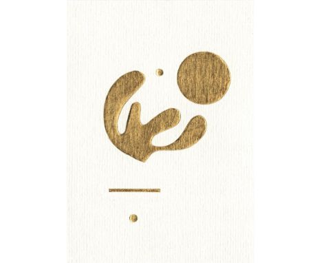 
	
		Sinta Tantra
		Happy Talk, 2023
		Gold leaf on paper
		Signed on Recto
		10 x 15cm (3¾ x 5¾ in.)
		About
		Artist Sinta 