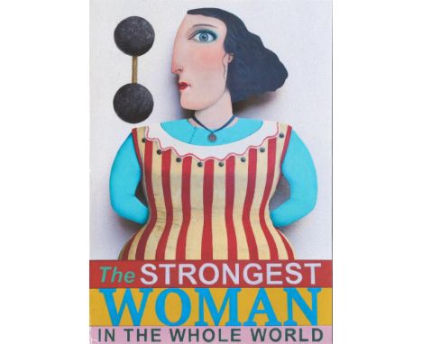 
	
		Irvine Peacock
		The Strongest Woman in the Whole Wide World, 2023
		Archival ink digital print and acrylic paint on pap
