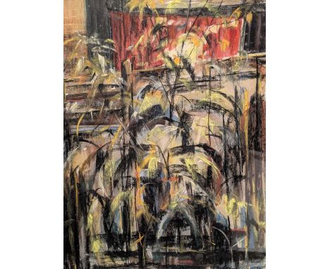 Anthony Day (British, 1922-2023) Autumn Light - Floral Studysigned and dated lower right 1956mix media54.5 x 37cmFrame size: 
