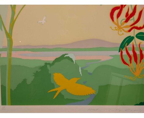 Tully Crook (British, b.1938-) Heat signed in pencil lower rightscreenprint - numbered edition 169/20045 x 57.5cmProvenance: 
