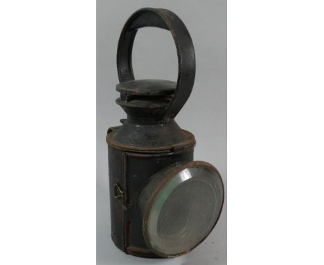 A Vintage Metal 'London Passenger Transport Board' Lamp 