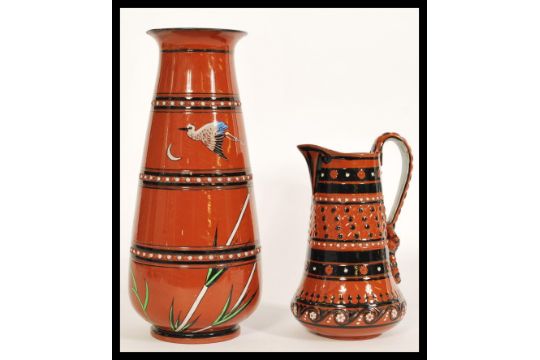 Attributed To Christopher Dresser 1834 1904 Watcombe Pottery