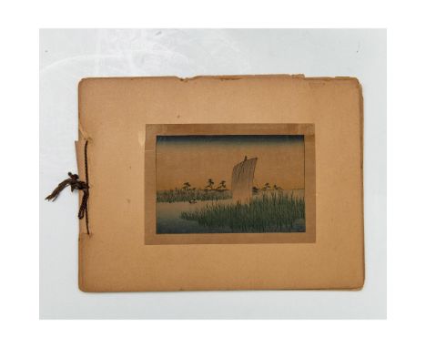 A 20-page homemade book featuring numerous hand painted colors with black ink woodblock prints from various artists. Artist s