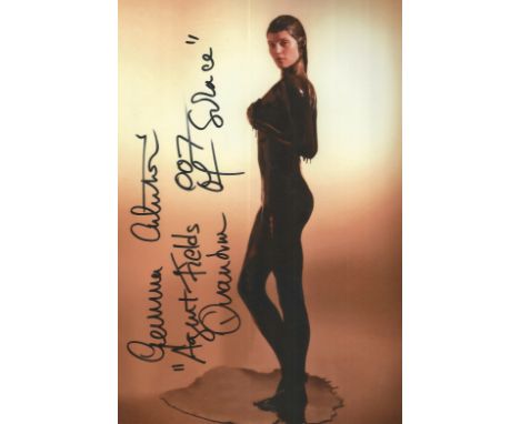 Gemma Arterton signed 10x8 inch colour photo inscribed August Fields 007 Quantum of Solace. Gemma Christina Arterton, born 2 