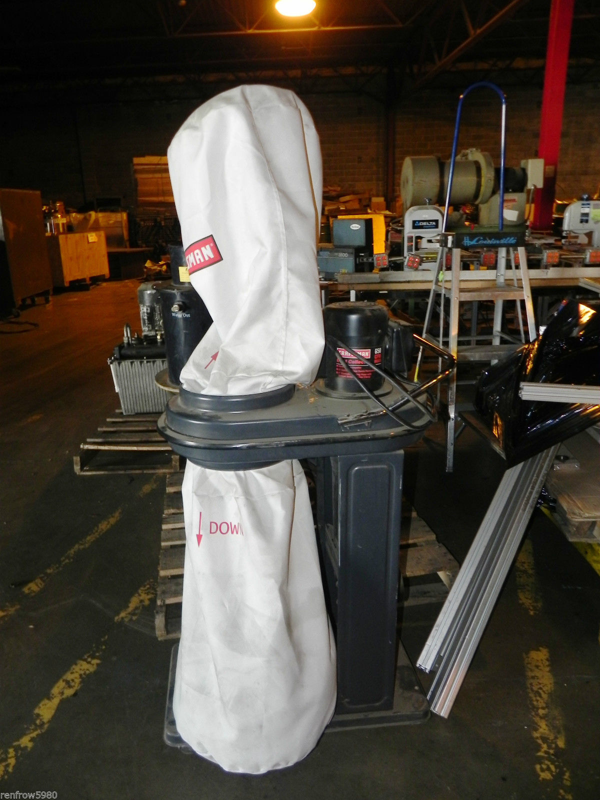 3194 Craftsman 650 CFM Dust Collector 113.299790 Specifications Model