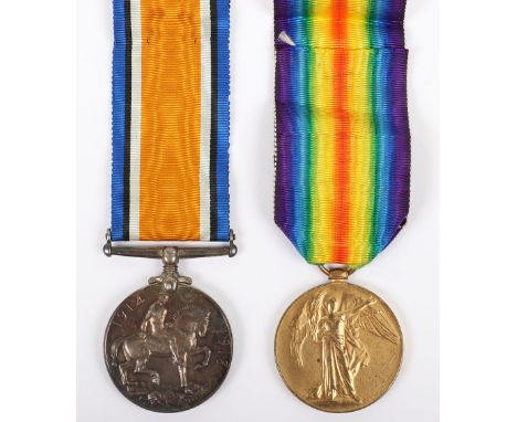 Great War pair of medals to the Army Veterinary Corps, British War and Victory medals ‘SE 29125 PTE.F. WENHAM A.V.C.’ 
Frank 