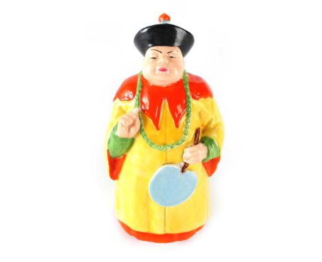 ROYAL WORCESTER CANDLE SNUFFER, 'MANDARIN'HEIGHT: 3.5 INCHES NO OBVIOUS DEFECTS  