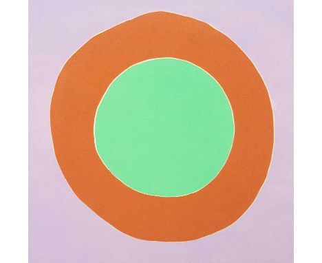 Sir Terry FROST (1915-2003) Orchard Tambourine (2002)  Woodcut, signed to verso, 37 x 37cm, 49 x 49cm framed.Dominic Kemp 235
