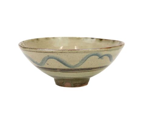Ara CARDEW (1962) Footed Bowl  Stoneware, impressed personal and Wenford Bridge Pottery seals to base, height 7.5cm, diameter