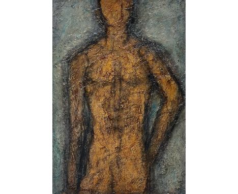John EMANUEL (1930-2024) Torso Mixed media on board, signed and titled verso, 75cm x 51cm, 91cm x 65.5cm framed.