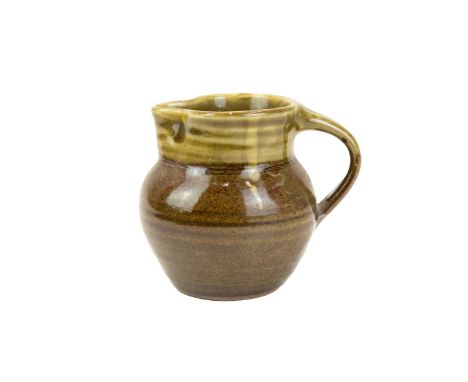 Ara CARDEW (1962) Jug  Stoneware, impressed personal and Leach Pottery seals to base, height 10cm.