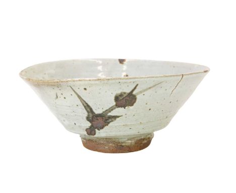 William 'Bill' MARSHALL (1923-2007) Bowl  Stoneware, impressed personal and Leach Pottery seals to base, height 13cm, diamete