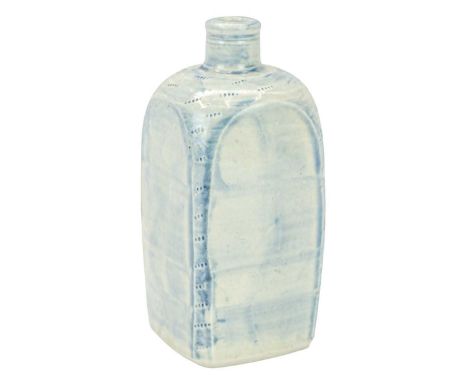 William 'Bill' MARSHALL (1923-2007) Bottle Vase  Porcelain, impressed seal to base, height 15.5cm.Good condition with no area
