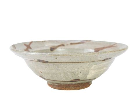 William 'Bill' MARSHALL (1923-2007) Bowl Stoneware, impressed seal to base, diameter 23cm.