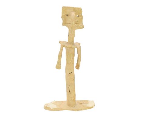 Bryan ILLSLEY (1937-2024) Tall Figure (1989) Ceramic, initialled and dated 1989 to base, height 48cm.
