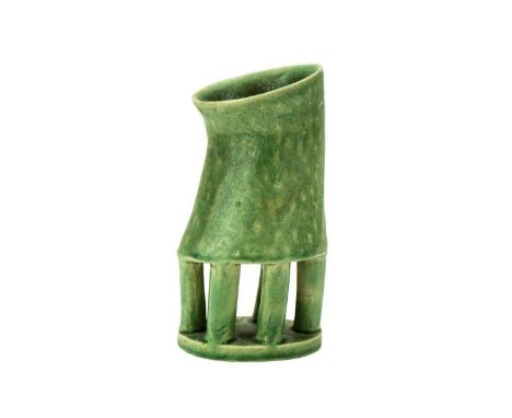 Deana MOORE (1956) Green Glazed Pot  Ceramic, 21cm tallShipping is available from £21.76 to a UK Mainland address.