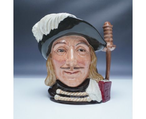 This Royal Doulton character jug, "Aramis," D6441 was produced in 1989 as part of the Three Musketeers series. Standing at 6.