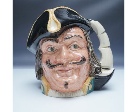 This Royal Doulton large character jug features the legendary pirate and privateer Captain Henry Morgan. Part of the Men of H