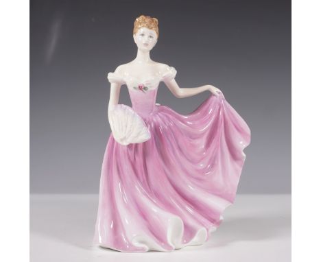 Royal Doulton Rachel (HN3976), the Figure of the Year for 2000, is an elegant figurine that captures Rachel in a flowing off-