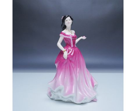 A lovely Royal Doulton figurine, Fleur (HN 5163), designed by Nada Pedley. Issued in 2004, this elegant porcelain figure feat