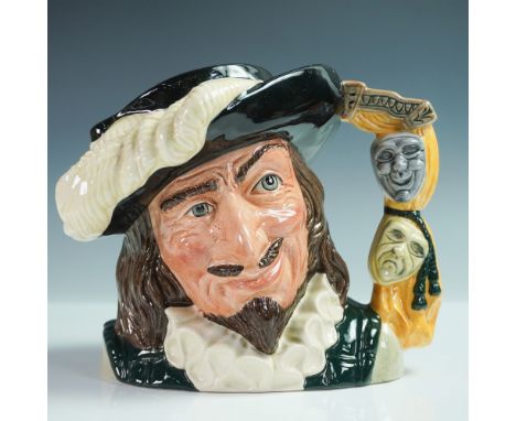 Royal Doulton character jug Scaramouche, model number D6774, designed by Stanley James Taylor. Issued in 1988 as a special ed